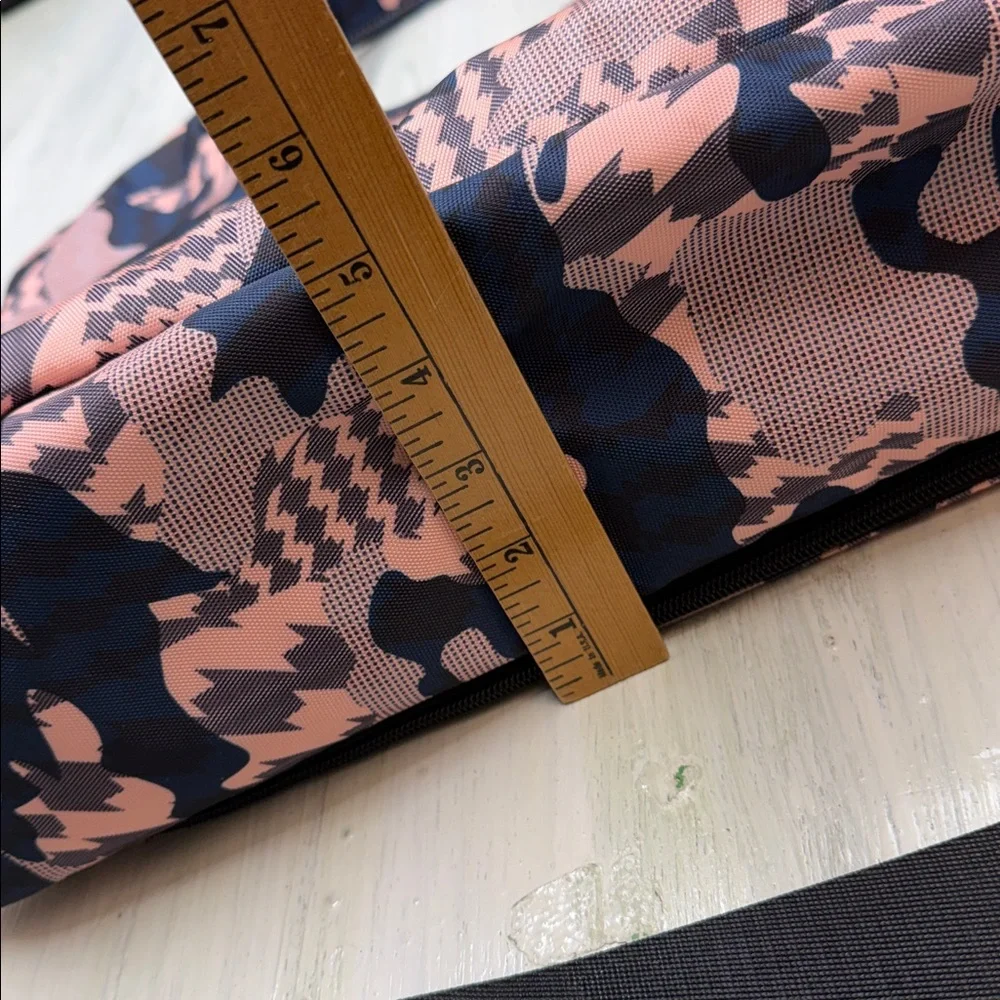 IHKWIP Everyday Shopper Tote with Crossbody Strap Pink and Blue Blush Camo